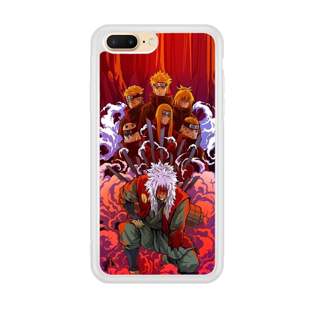 Naruto Beat The Disciple iPhone 8 Plus Case-Oxvistore