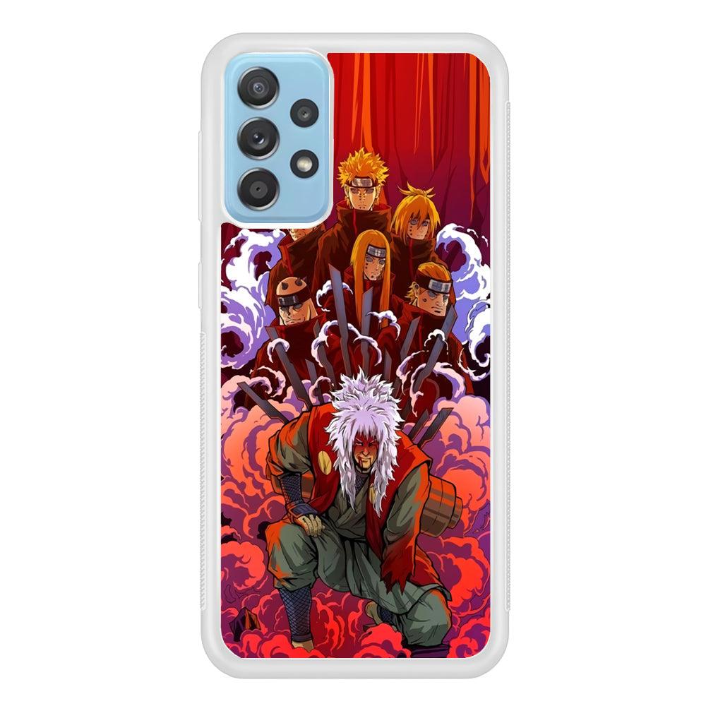 Naruto Beat The Disciple Samsung Galaxy A52 Case-Oxvistore