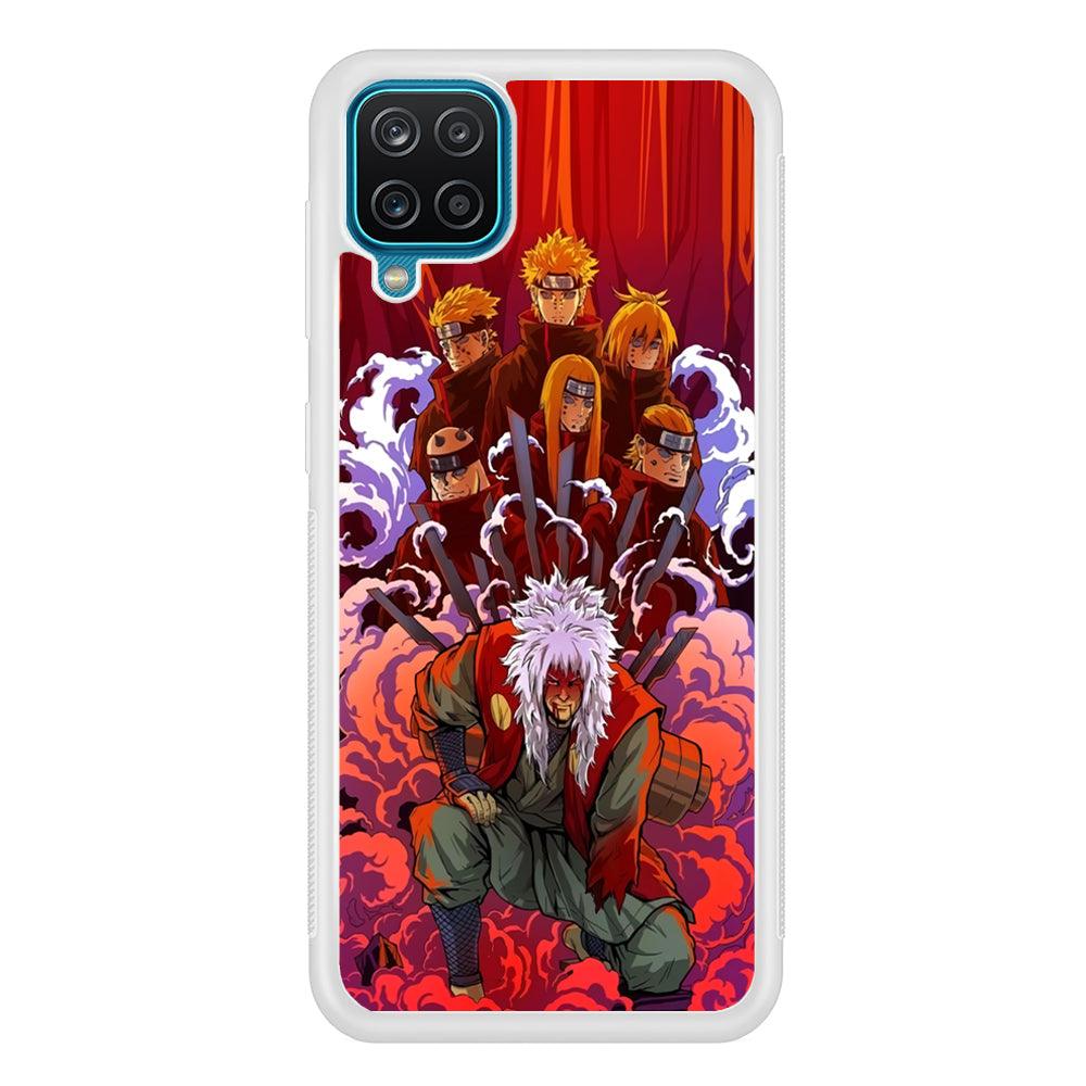 Naruto Beat The Disciple Samsung Galaxy A12 Case-Oxvistore