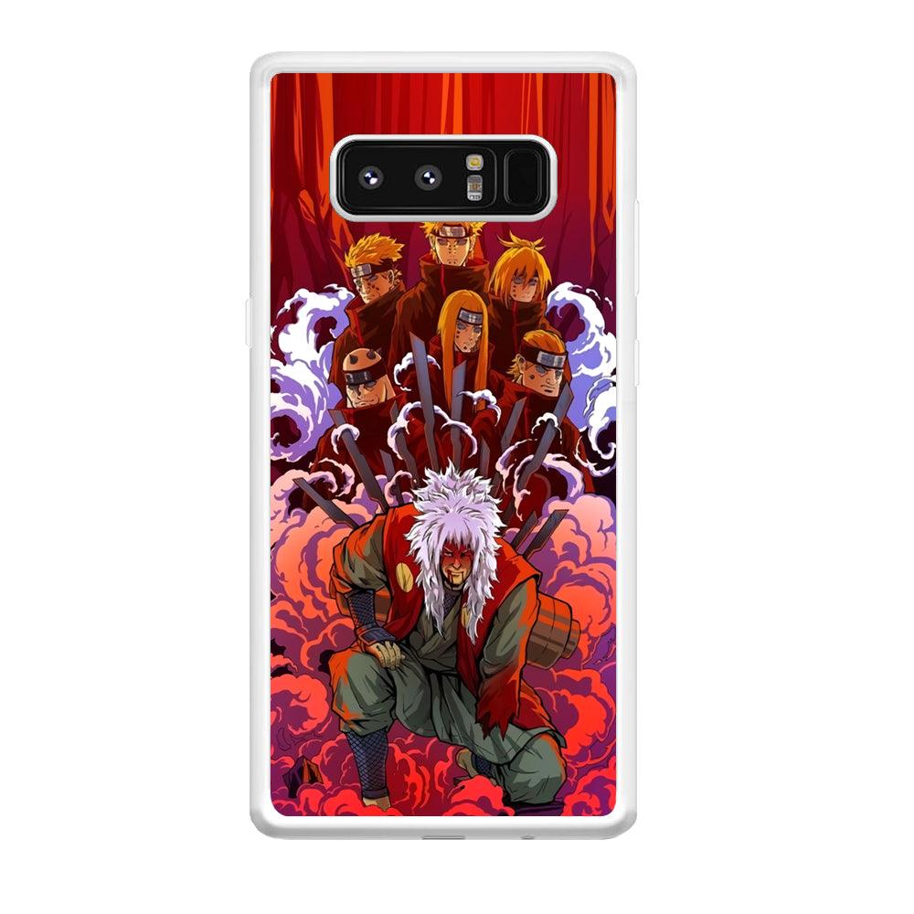 Naruto Beat The Disciple Samsung Galaxy Note 8 Case-Oxvistore