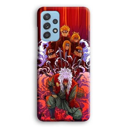 Naruto Beat The Disciple Samsung Galaxy A52 Case-Oxvistore