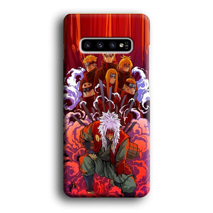 Naruto Beat The Disciple Samsung Galaxy S10 Case-Oxvistore