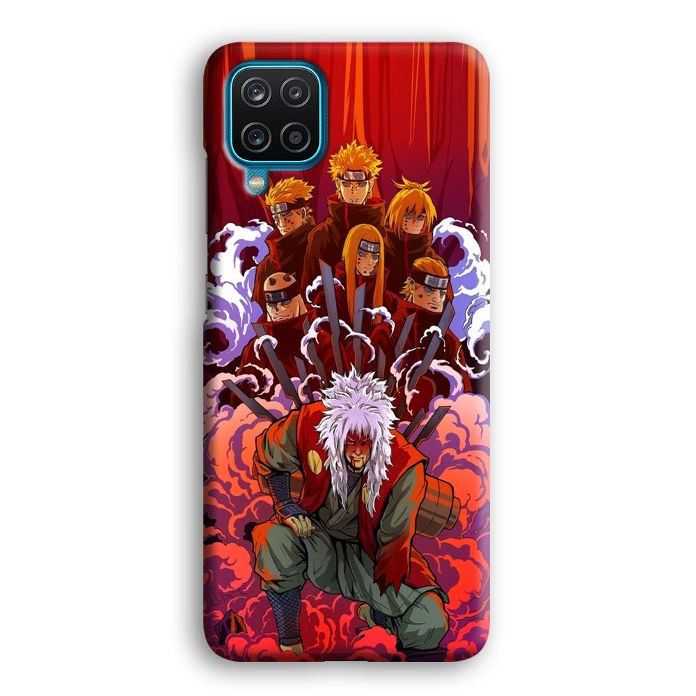 Naruto Beat The Disciple Samsung Galaxy A12 Case-Oxvistore