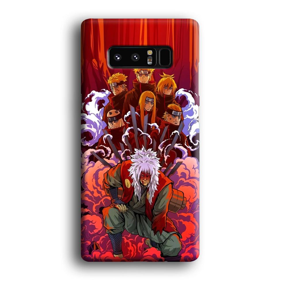 Naruto Beat The Disciple Samsung Galaxy Note 8 Case-Oxvistore