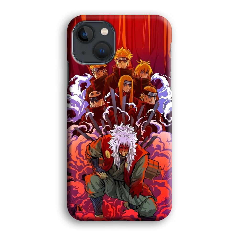 Naruto Beat The Disciple iPhone 15 Plus Case-Oxvistore