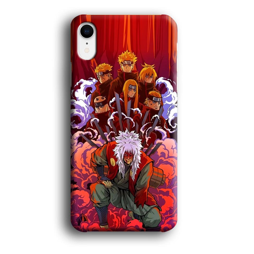 Naruto Beat The Disciple iPhone XR Case-Oxvistore