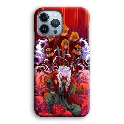 Naruto Beat The Disciple iPhone 15 Pro Case-Oxvistore