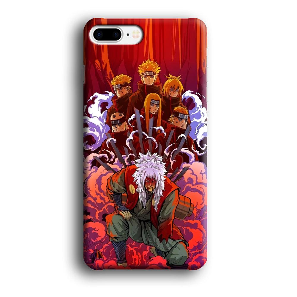 Naruto Beat The Disciple iPhone 8 Plus Case-Oxvistore