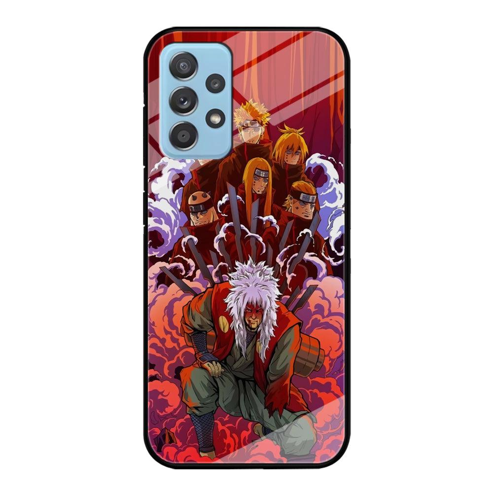 Naruto Beat The Disciple Samsung Galaxy A52 Case-Oxvistore