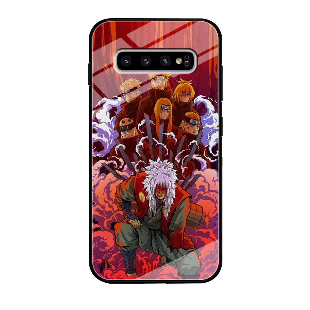 Naruto Beat The Disciple Samsung Galaxy S10 Case-Oxvistore