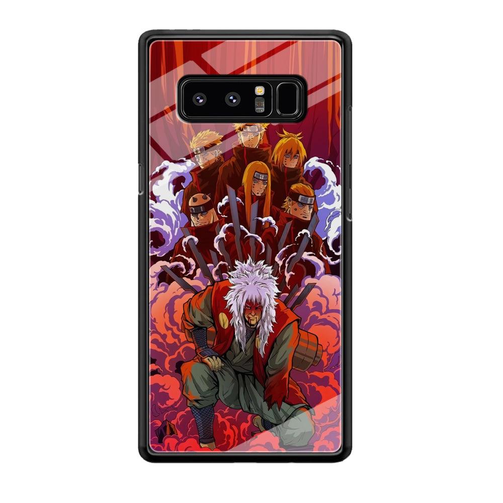 Naruto Beat The Disciple Samsung Galaxy Note 8 Case-Oxvistore