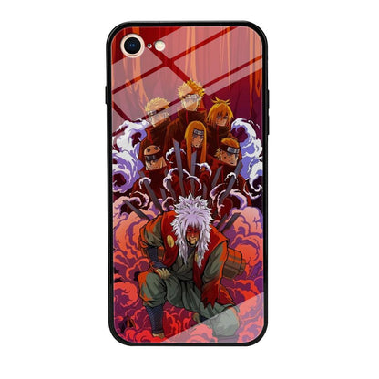 Naruto Beat The Disciple iPhone 8 Case-Oxvistore