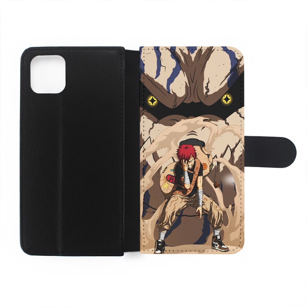 Naruto Gaara Of The Sand Flip Wallet Phone Case