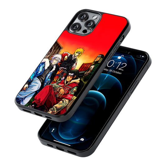 Naruto Hokage Hypebeast 2D Rubber Phone Case