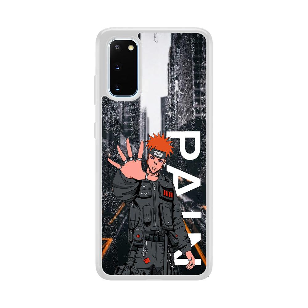 Naruto Hype Pain on The Rain Samsung Galaxy S20 Case-Oxvistore