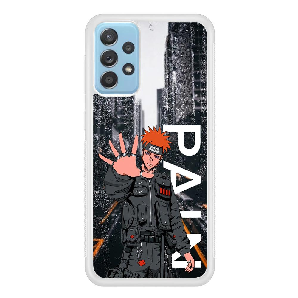 Naruto Hype Pain on The Rain Samsung Galaxy A52 Case-Oxvistore