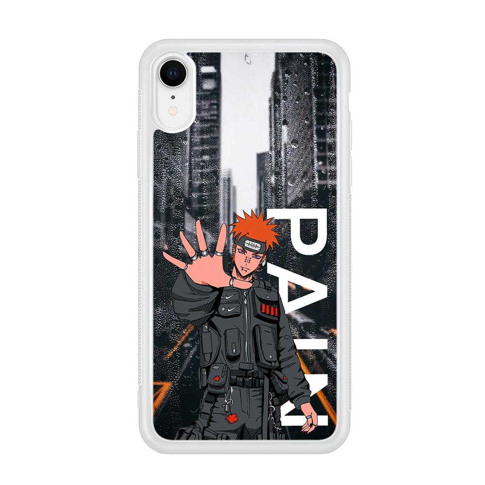 Naruto Hype Pain on The Rain iPhone XR Case-Oxvistore