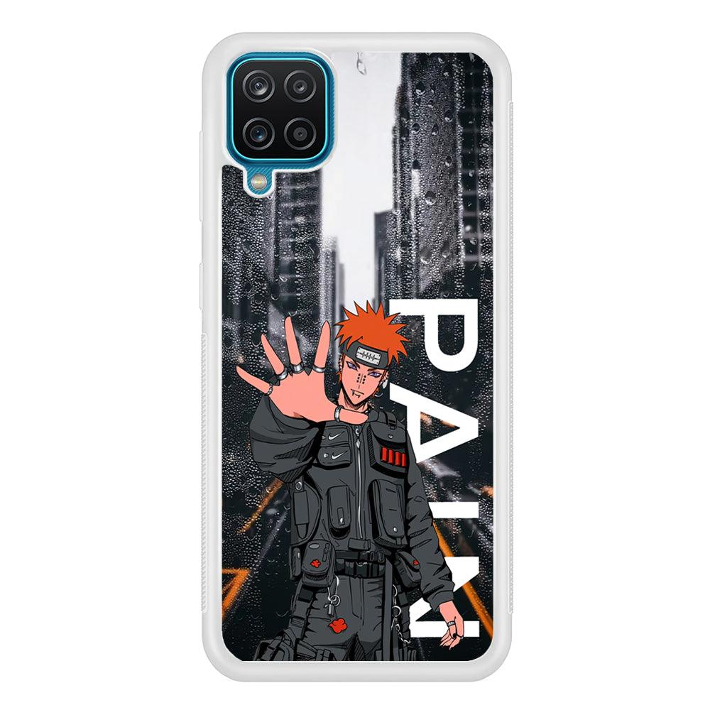 Naruto Hype Pain on The Rain Samsung Galaxy A12 Case-Oxvistore