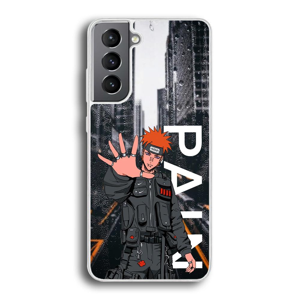 Naruto Hype Pain on The Rain Samsung Galaxy S21 Plus Case-Oxvistore