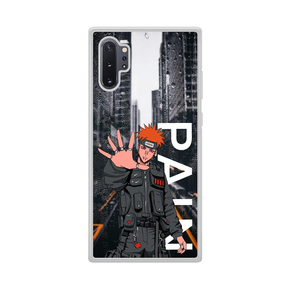 Naruto Hype Pain on The Rain Samsung Galaxy Note 10 Plus Case-Oxvistore