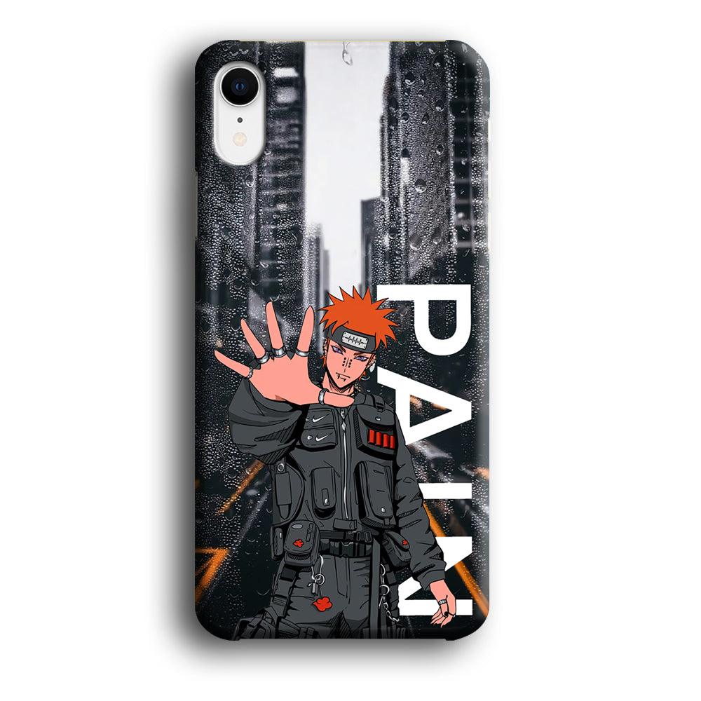 Naruto Hype Pain on The Rain iPhone XR Case-Oxvistore