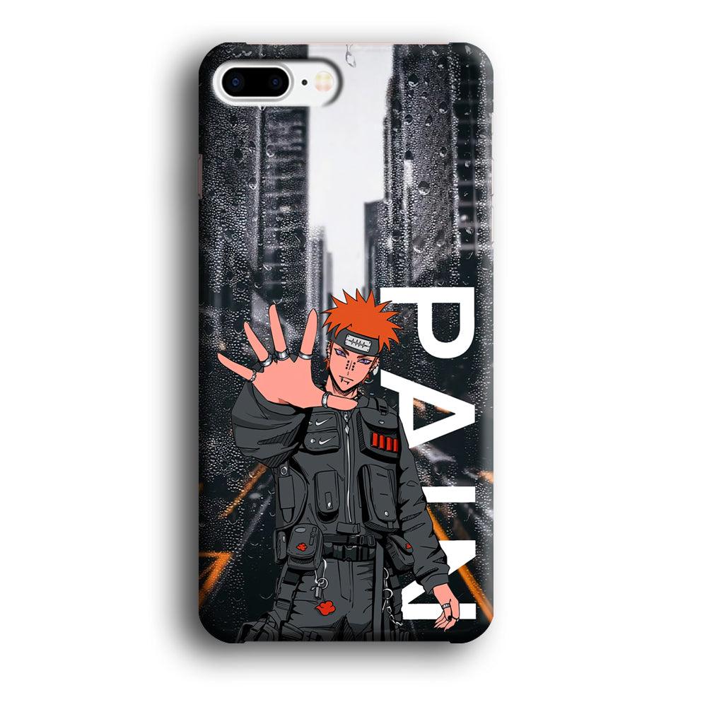 Naruto Hype Pain on The Rain iPhone 8 Plus Case-Oxvistore