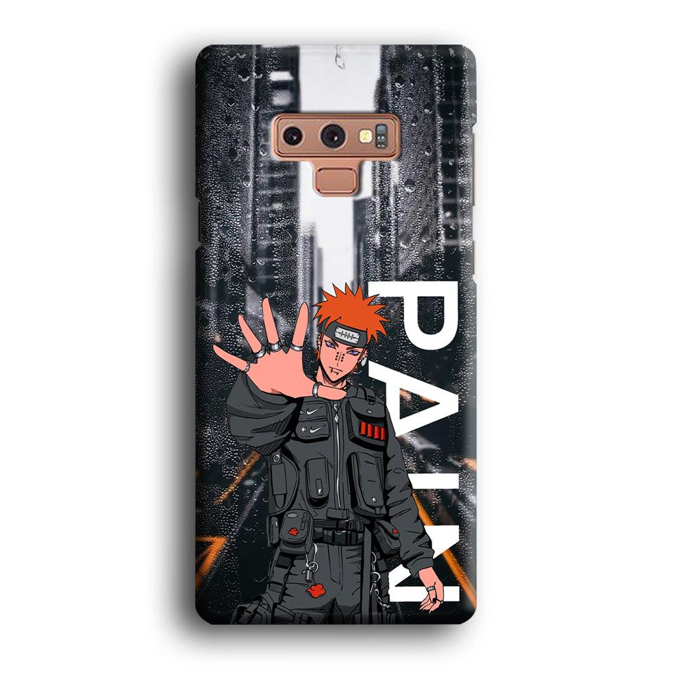 Naruto Hype Pain on The Rain Samsung Galaxy Note 9 Case-Oxvistore