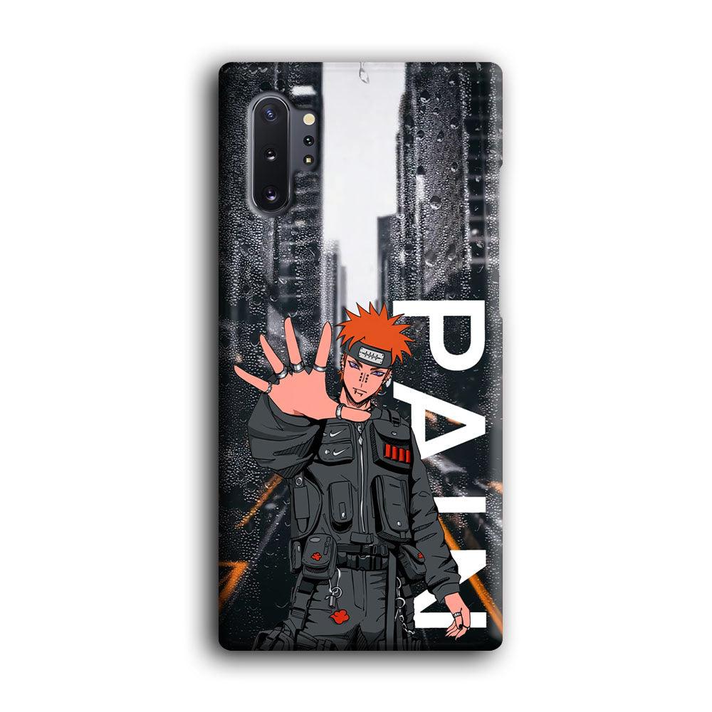 Naruto Hype Pain on The Rain Samsung Galaxy Note 10 Plus Case-Oxvistore