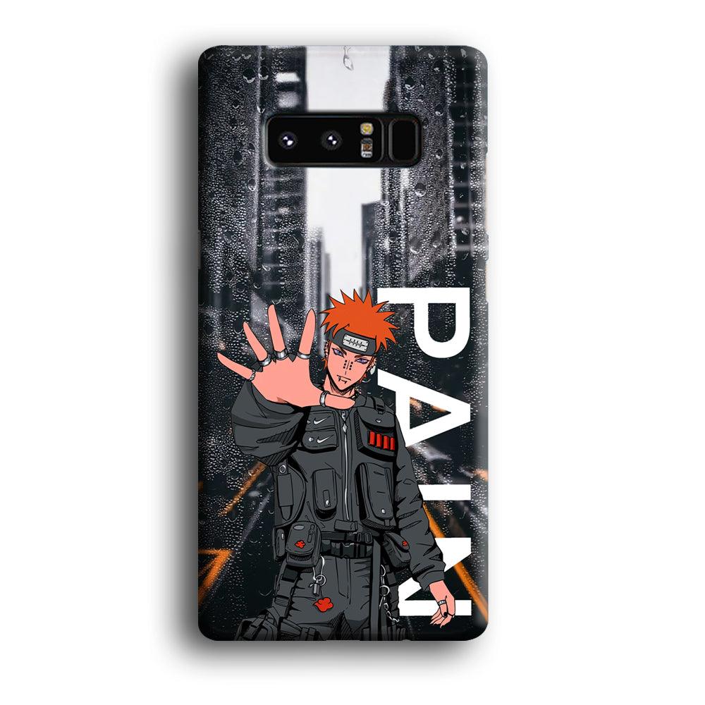 Naruto Hype Pain on The Rain Samsung Galaxy Note 8 Case-Oxvistore