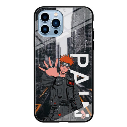 Naruto Hype Pain on The Rain iPhone 15 Pro Case-Oxvistore