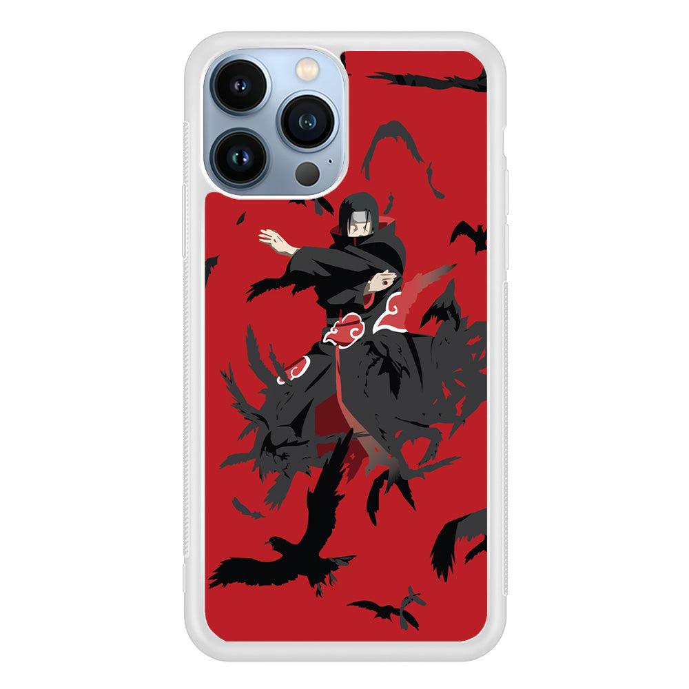 Naruto Kuchiyose of Itachi iPhone 15 Pro Case-Oxvistore