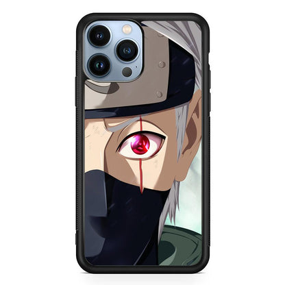 Naruto Mangekyo of Copy Ninja iPhone 14 Pro Max Case-Oxvistore