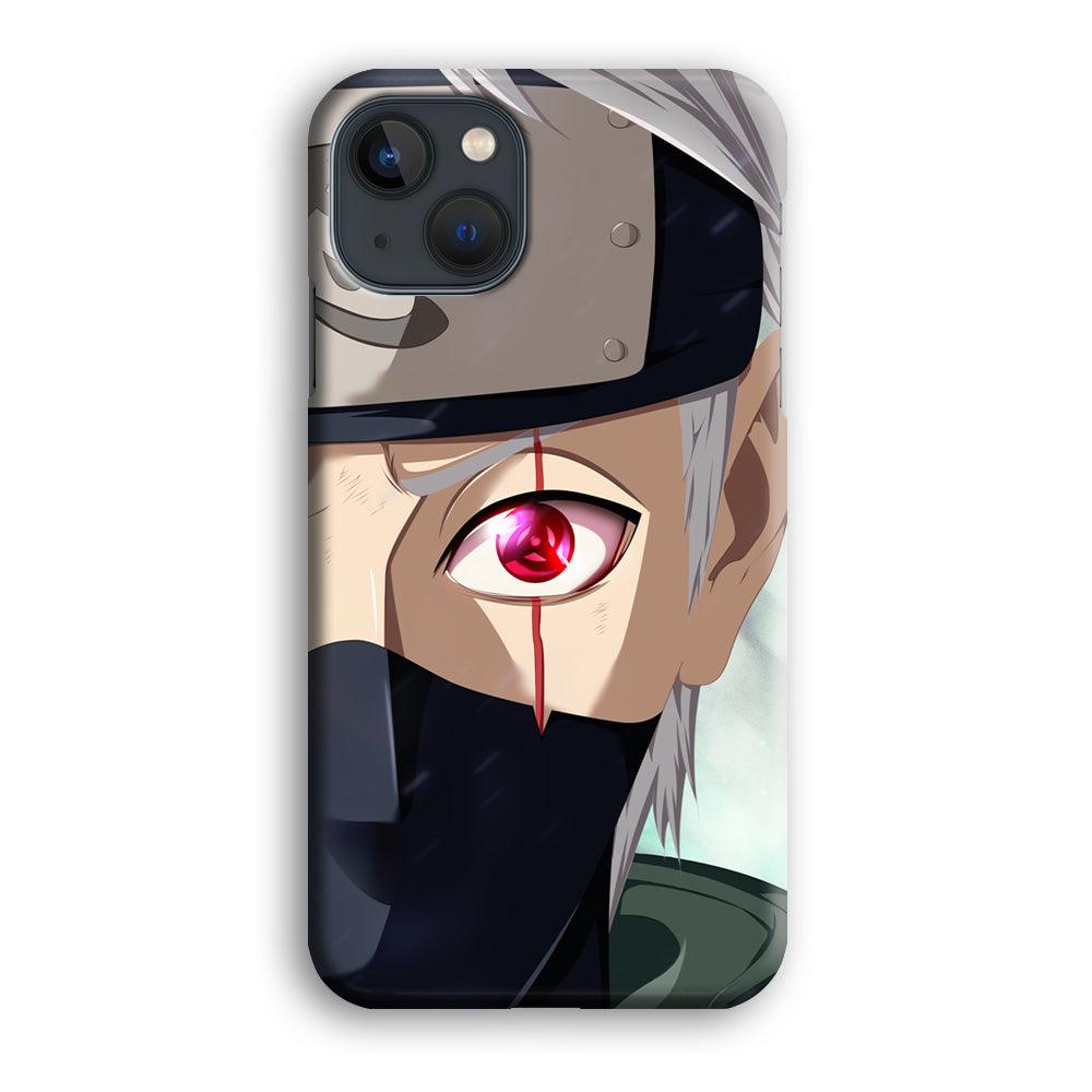 Naruto Mangekyo of Copy Ninja iPhone 15 Plus Case-Oxvistore