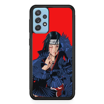 Naruto On Itachi Power Show Samsung Galaxy A72 Case-Oxvistore