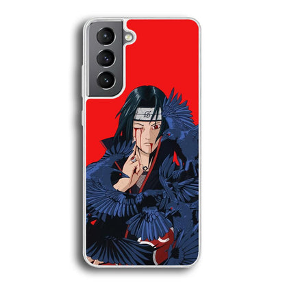 Naruto On Itachi Power Show Samsung Galaxy S21 Case-Oxvistore