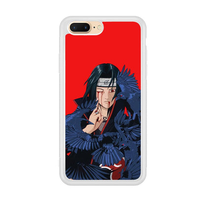 Naruto On Itachi Power Show iPhone 8 Plus Case-Oxvistore