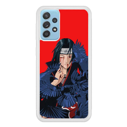 Naruto On Itachi Power Show Samsung Galaxy A72 Case-Oxvistore