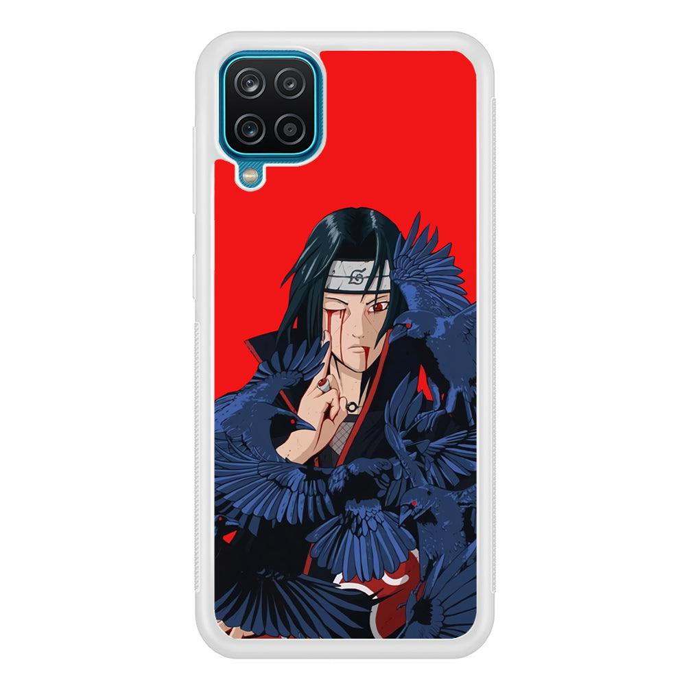 Naruto On Itachi Power Show Samsung Galaxy A12 Case-Oxvistore