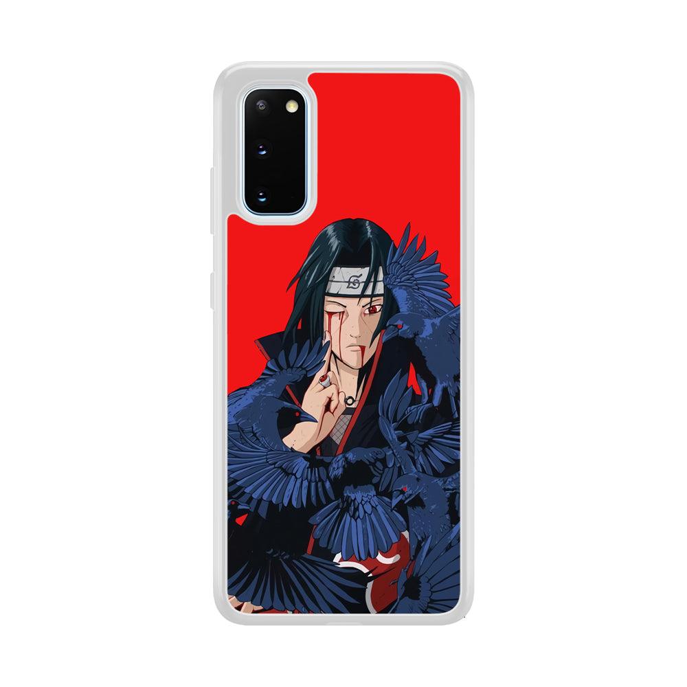 Naruto On Itachi Power Show Samsung Galaxy S20 Case-Oxvistore