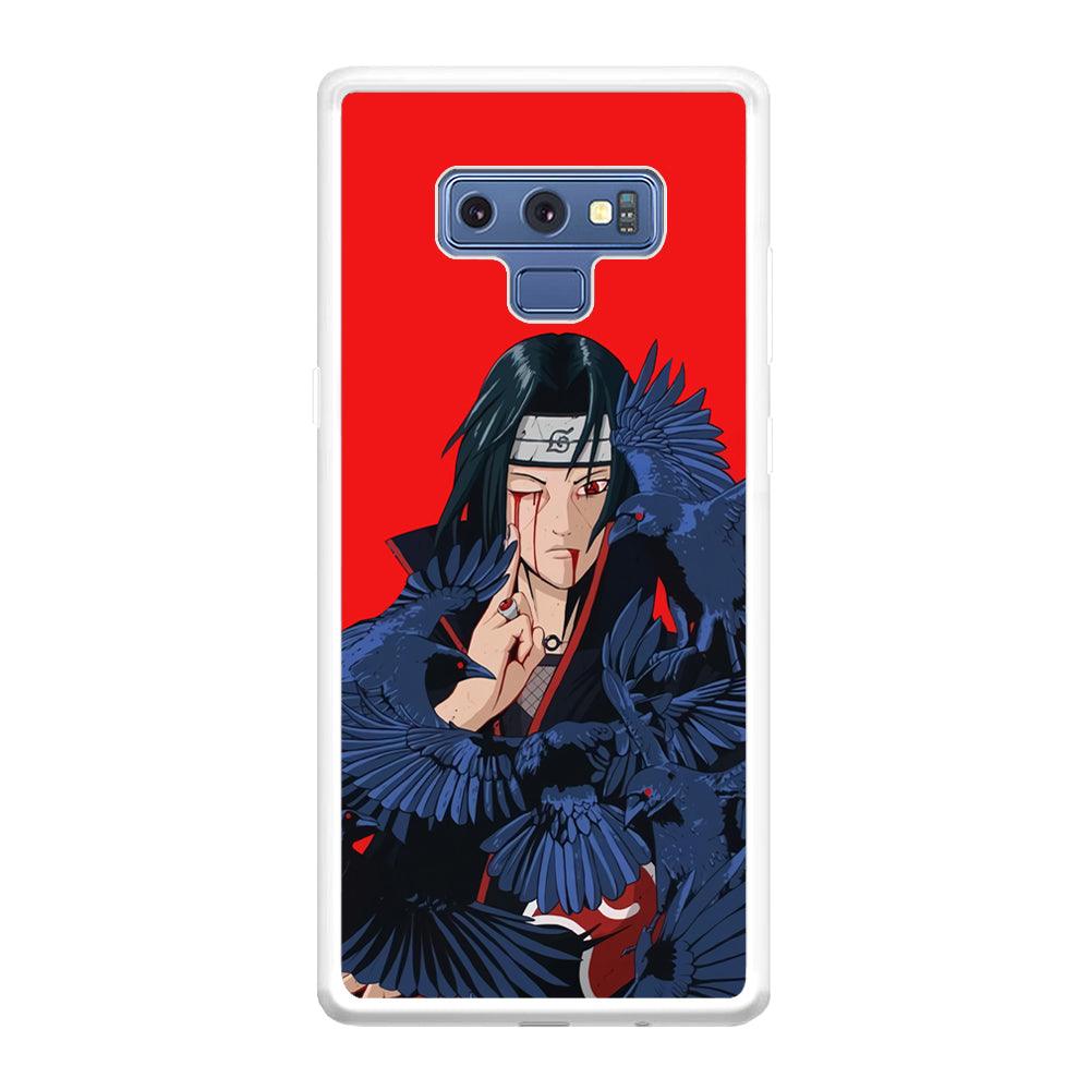 Naruto On Itachi Power Show Samsung Galaxy Note 9 Case-Oxvistore