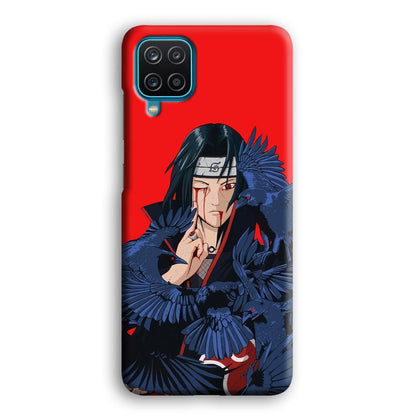 Naruto On Itachi Power Show Samsung Galaxy A12 Case-Oxvistore