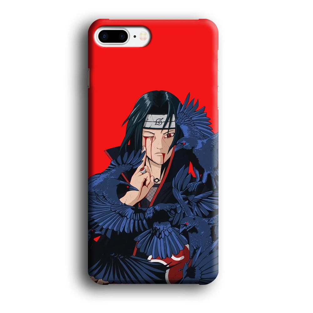 Naruto On Itachi Power Show iPhone 8 Plus Case-Oxvistore