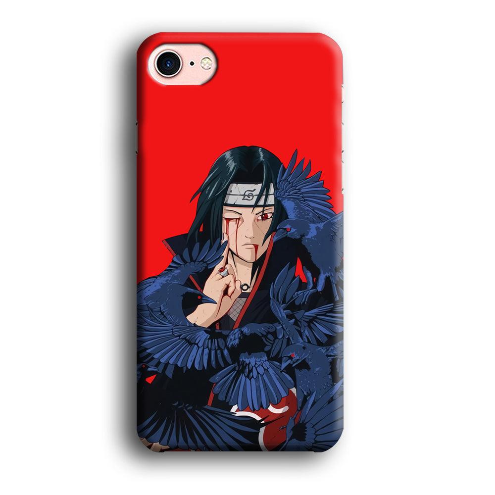 Naruto On Itachi Power Show iPhone 8 Case-Oxvistore