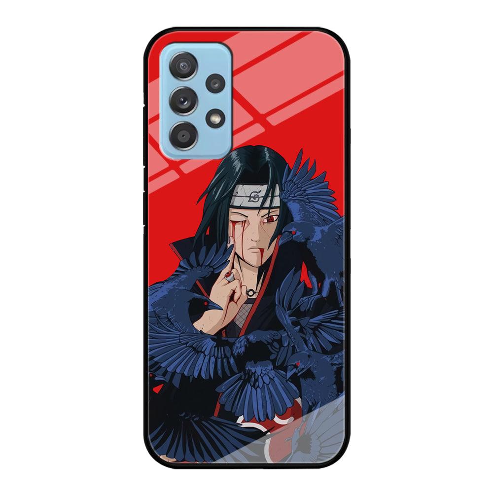 Naruto On Itachi Power Show Samsung Galaxy A72 Case-Oxvistore