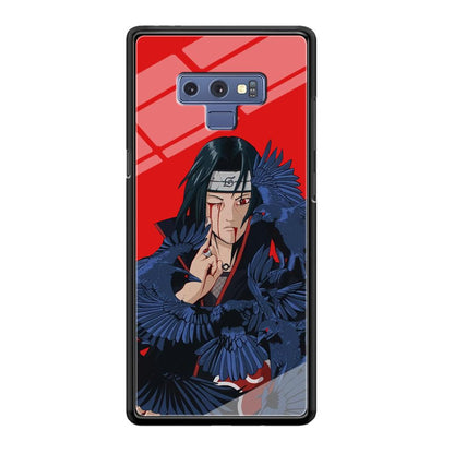 Naruto On Itachi Power Show Samsung Galaxy Note 9 Case-Oxvistore