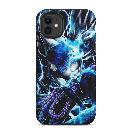 Naruto Sasuke Chidori Art 2 in 1 Tough Phone Case