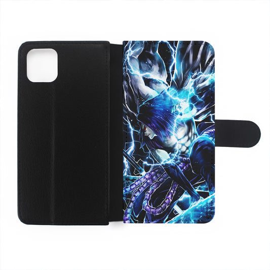 Naruto Sasuke Chidori Art Flip Wallet Phone Case