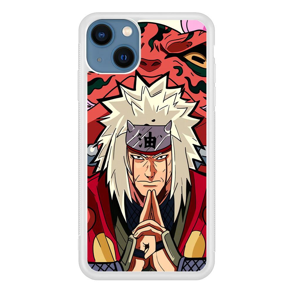 Naruto Series Jiraiya Sannin of Konoha iPhone 15 Plus Case-Oxvistore