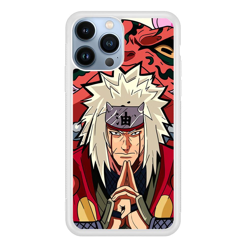 Naruto Series Jiraiya Sannin of Konoha iPhone 15 Pro Case-Oxvistore