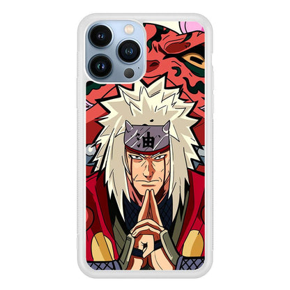 Naruto Series Jiraiya Sannin of Konoha iPhone 15 Pro Case-Oxvistore